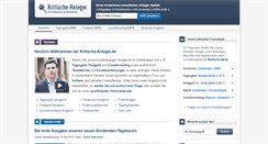 Desktop Screenshot of kritische-anleger.de